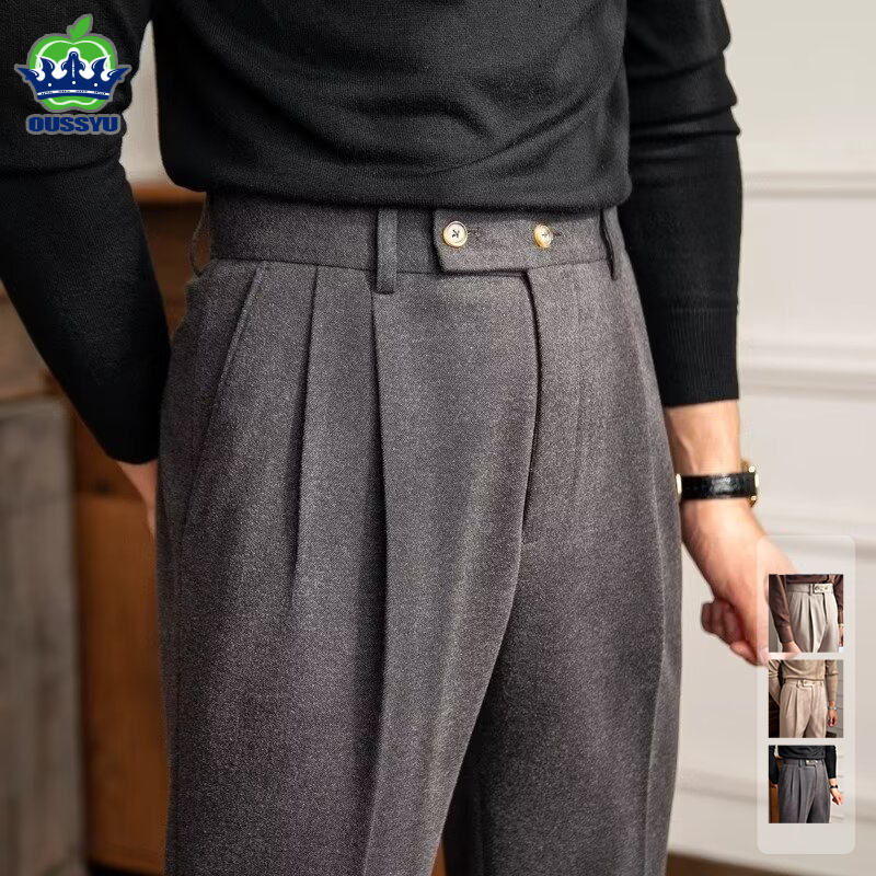 Young Men Formal Wear - Classics Italian Naples Style Men's Suit