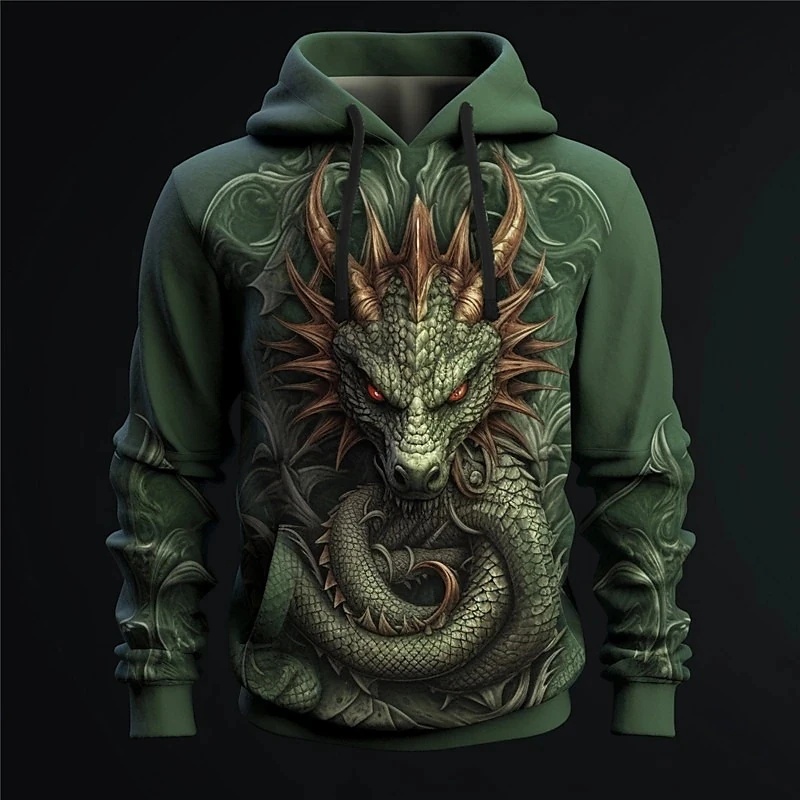 Y2K Formal Wear Men - Fashion 3D Hoodies For Men y2k