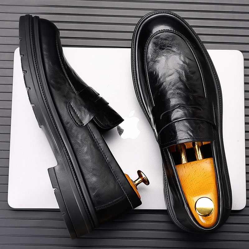 Men's leather shoes for casual - Men Formal Wear Dress review and price