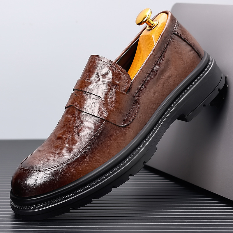 Men's leather shoes for casual - Men Formal Wear Dress review and price