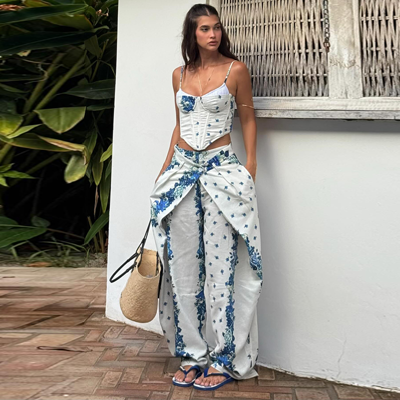 Sexy Printed Vest Trouser Wome - Men'S Formal Beach Wear review and price