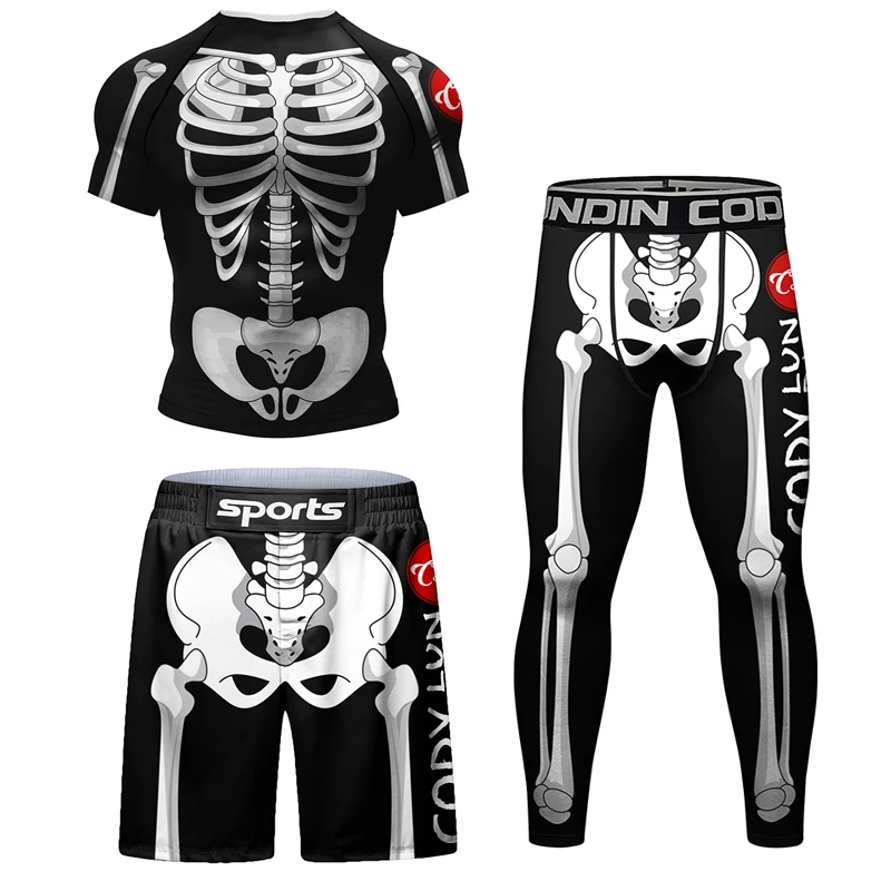 New Skull Rashguard Jiu Jitsu  - Young Men Formal Wear review and price