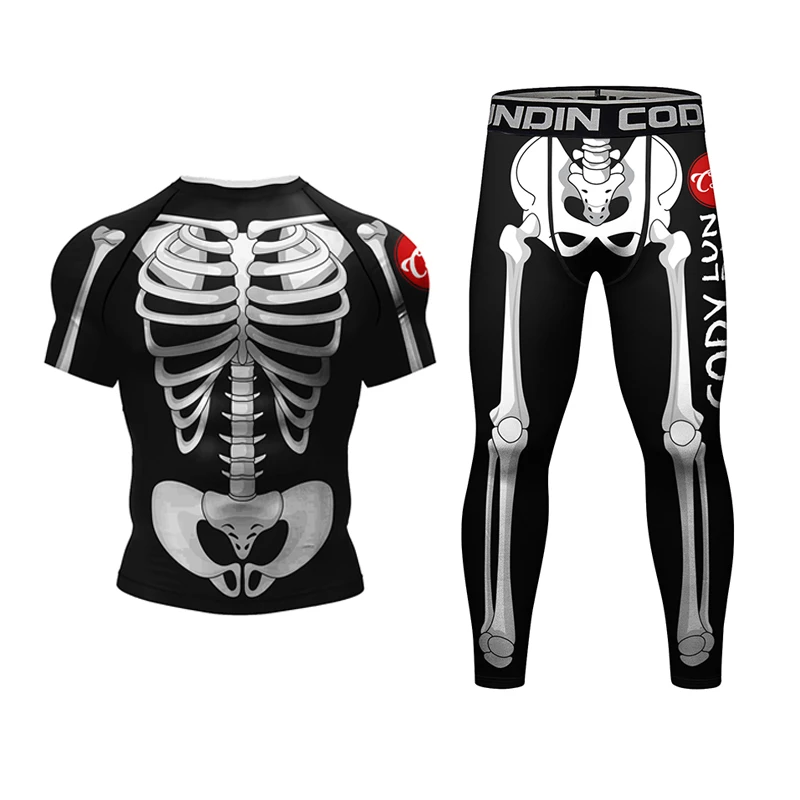 New Skull Rashguard Jiu Jitsu  - Young Men Formal Wear review and price