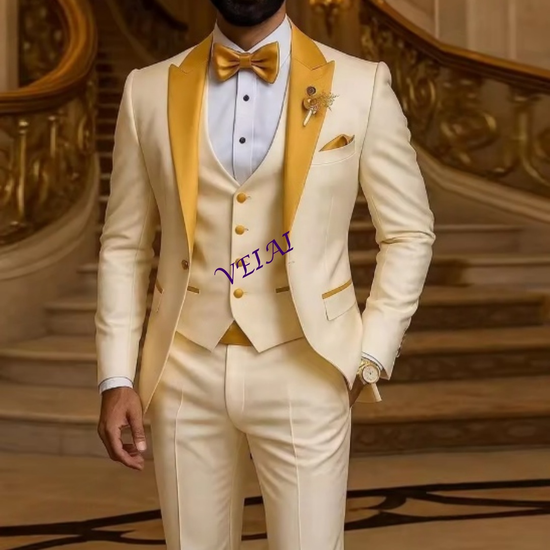 CustomizedGold Collar Ivory Me - Young Men Formal Wear review and price