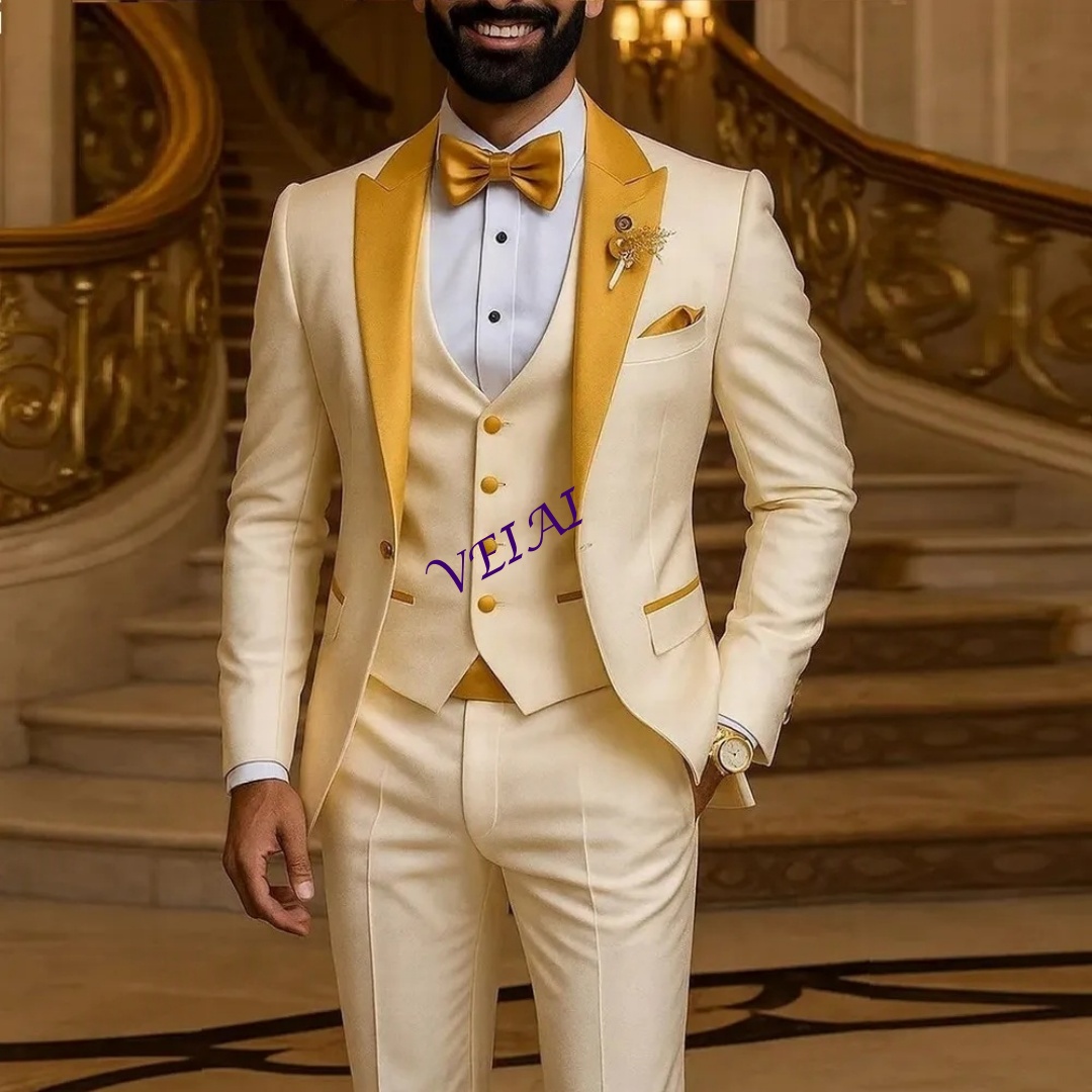 CustomizedGold Collar Ivory Me - Young Men Formal Wear review and price