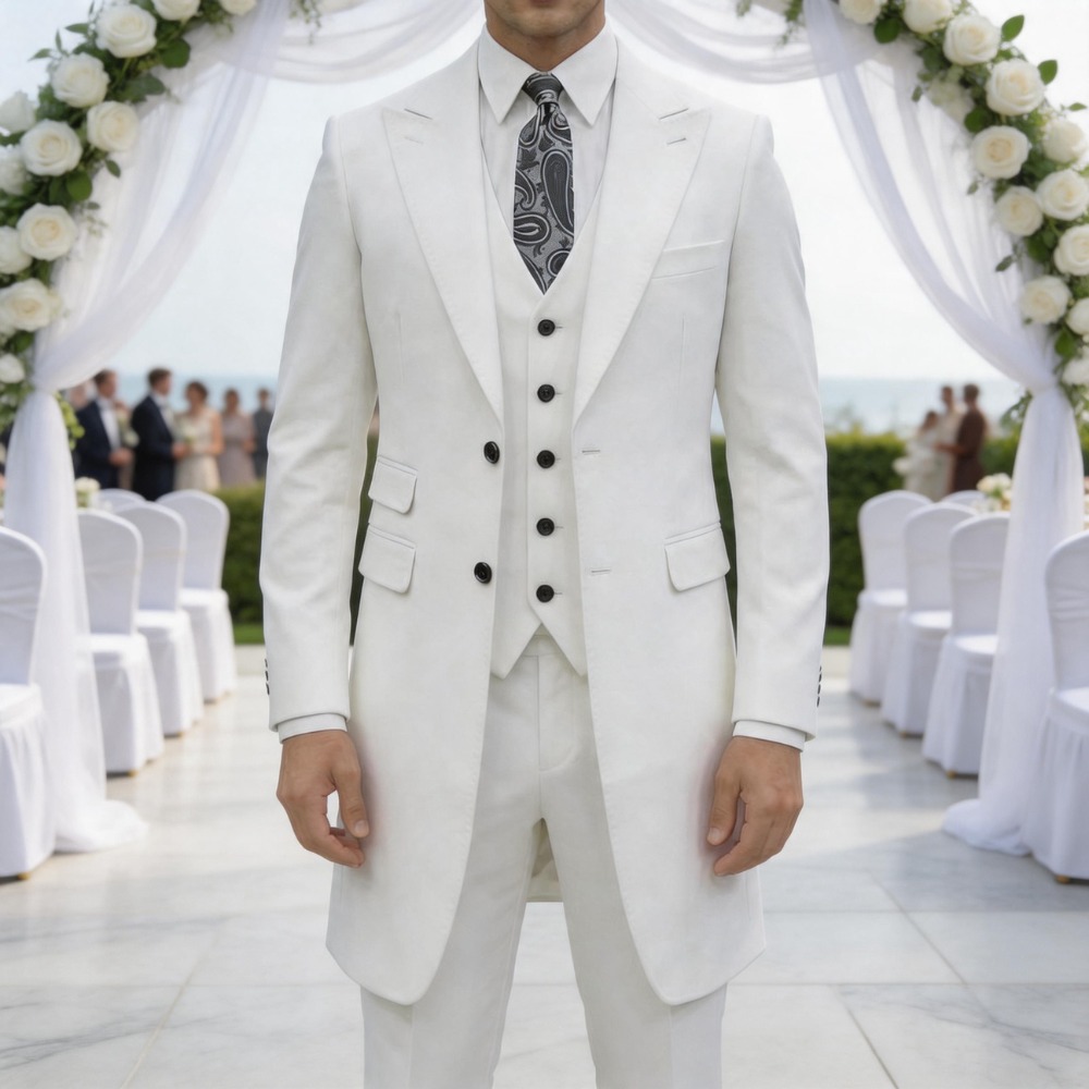 Slim Fit 3 Pieces Formal Men S - Men Formal Wear Dress review and price
