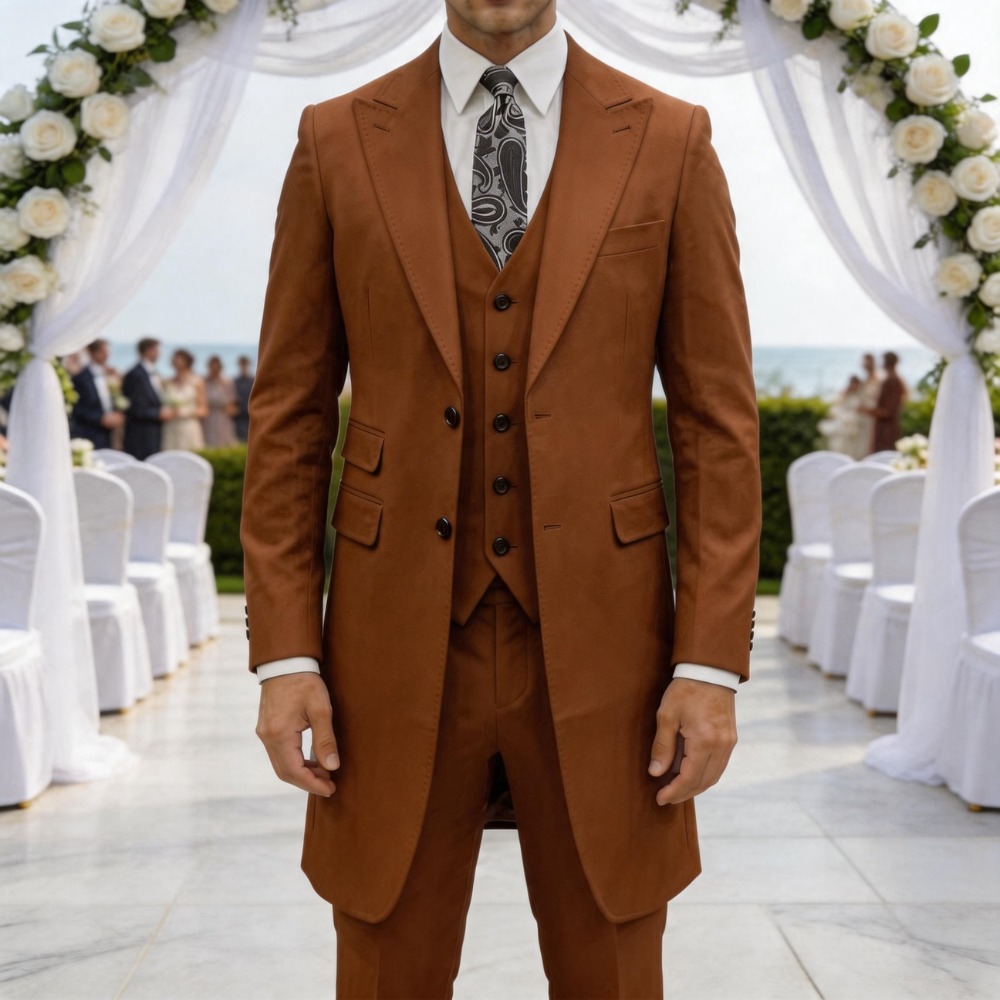 Slim Fit 3 Pieces Formal Men S - Men Formal Wear Dress review and price
