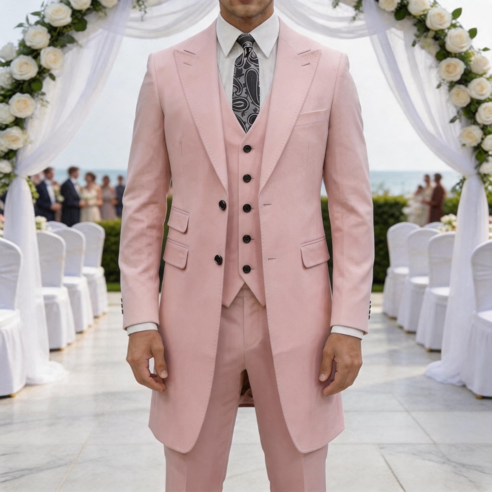 Slim Fit 3 Pieces Formal Men S - Men Formal Wear Dress review and price