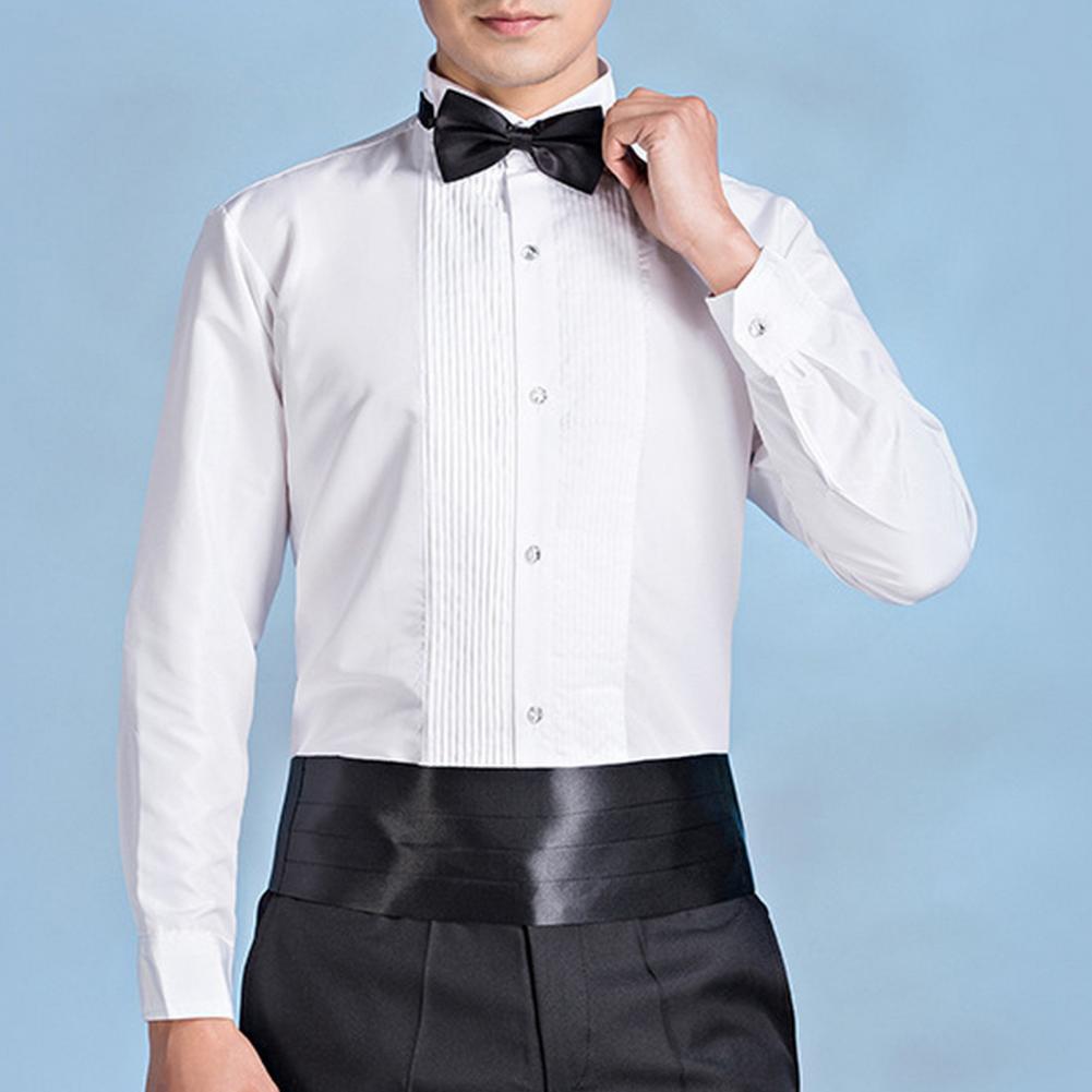 Men Business Shirt Winged Coll - Young Men Formal Wear review and price