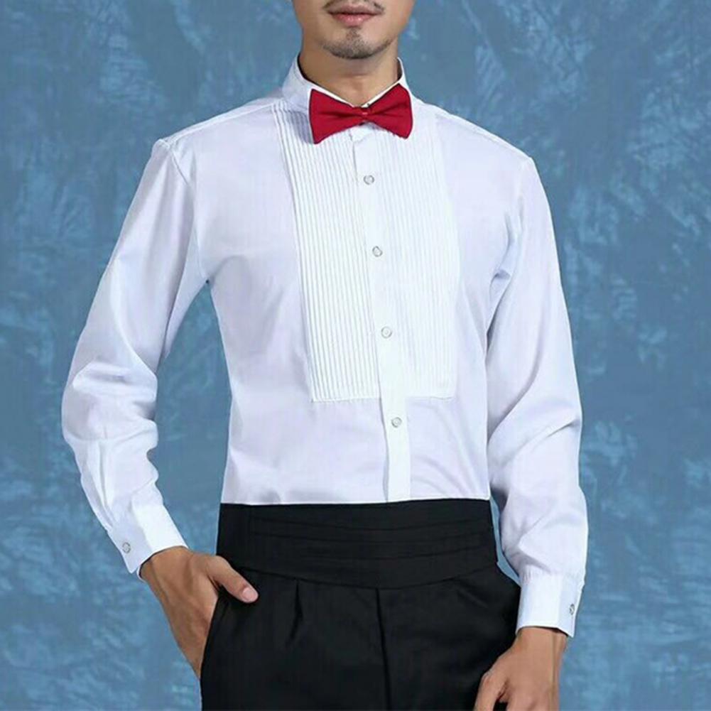 Men Business Shirt Winged Coll - Young Men Formal Wear review and price