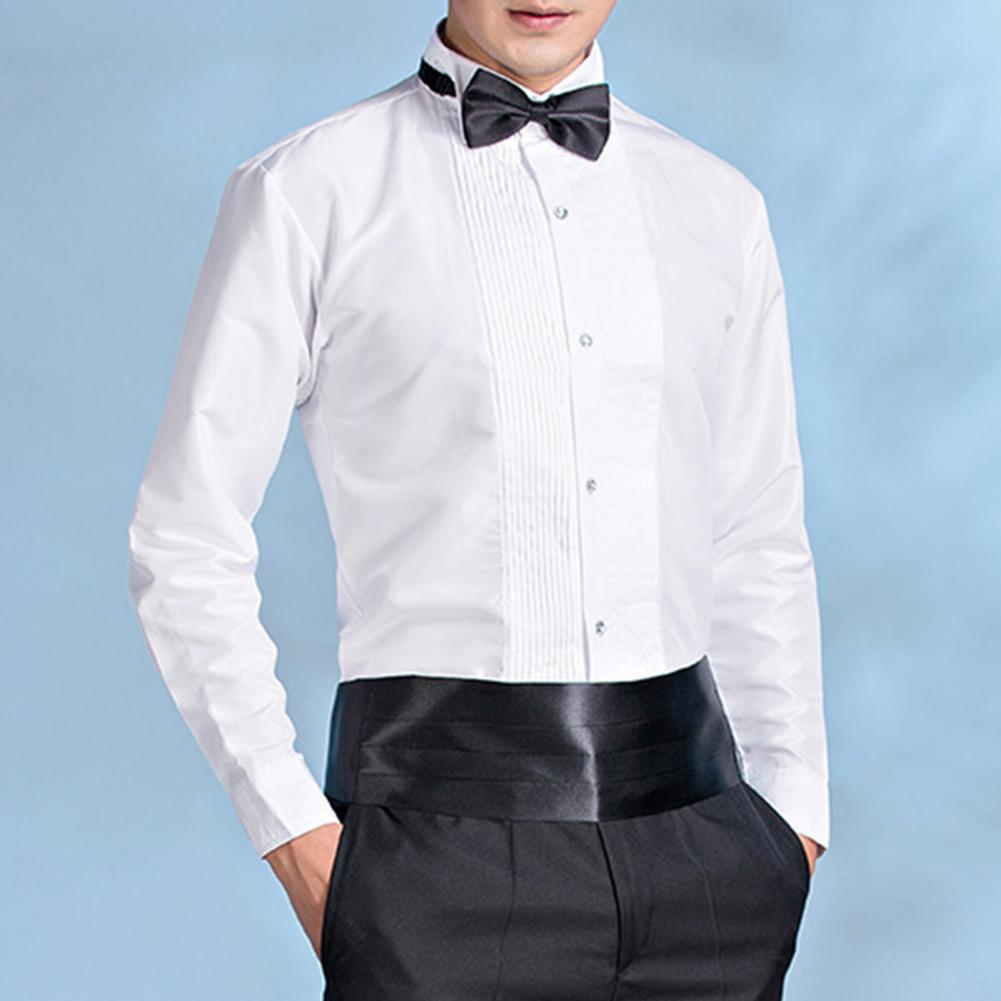 Men Business Shirt Winged Coll - Young Men Formal Wear review and price