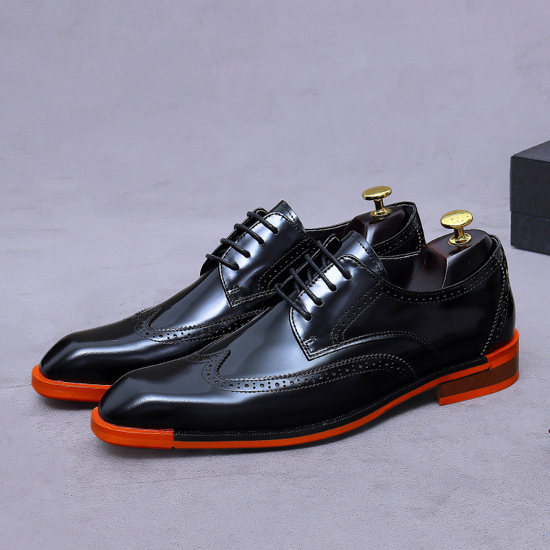 Men's Genuine Leather Oxfords  - Formal Men Daily Wear Footwear review and price
